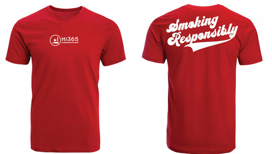 Short Sleeve Smoking Responsibly Shirt